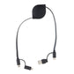 6 in 1 kabel | Gerecycled plastic & TPE | PVC-vrij
