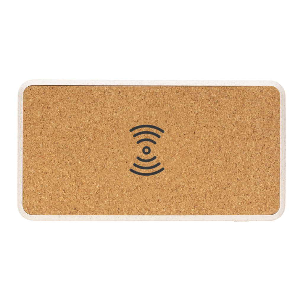 Draadloze Voeding | 8.000 mAh 5W | Eco Vriendelijk | bruin