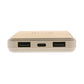 Draadloze Voeding | 8.000 mAh 5W | Eco Vriendelijk | bruin