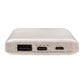 Power bank | 10.000 mAh | Natuurlijke tarwevezel | bruin