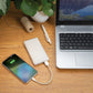 Power bank | 10.000 mAh | Natuurlijke tarwevezel | bruin