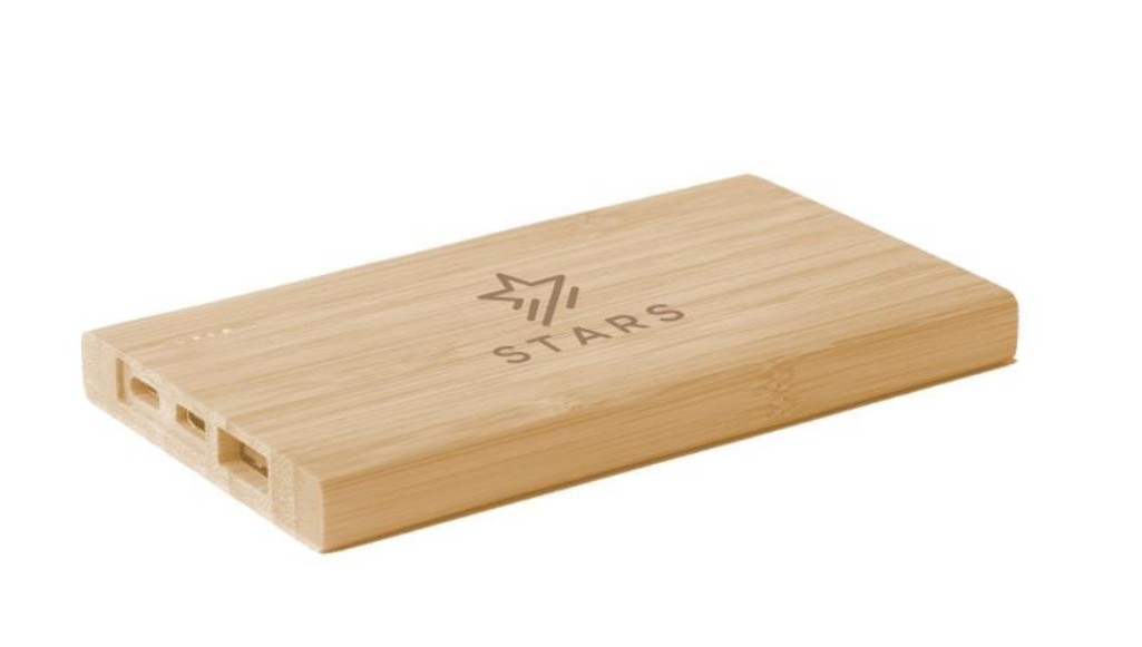 Bamboe 4000 powerbank externe oplader