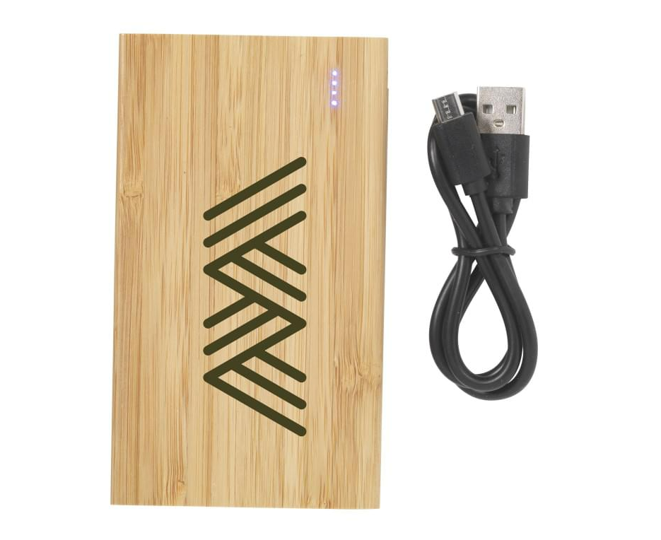 Bamboe 4000 powerbank externe oplader