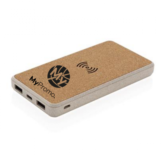 Draadloze Voeding | 8.000 mAh 5W | Eco Vriendelijk | bruin