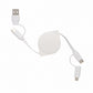 6 in 1 kabel | Gerecycled plastic & TPE | PVC-vrij
